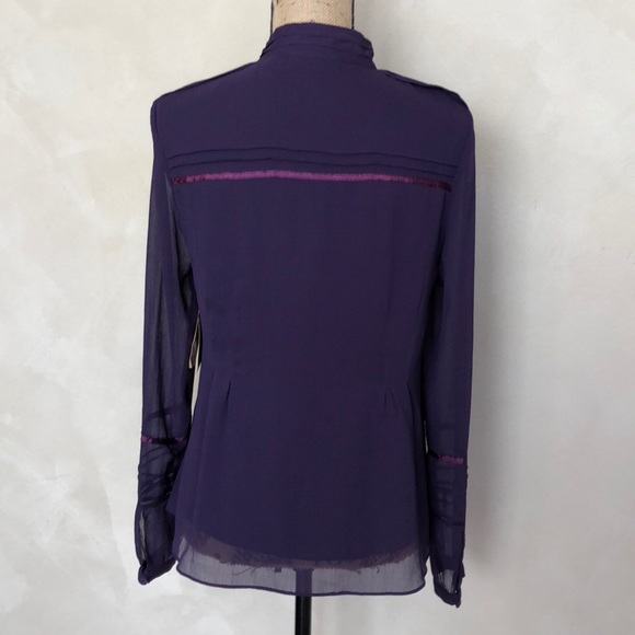 NWT Coldwater Creek long sleeve blouse top - Picture 5 of 8